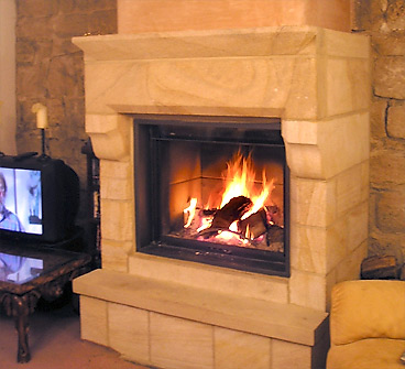 HAWKSTONE FIREPLACE