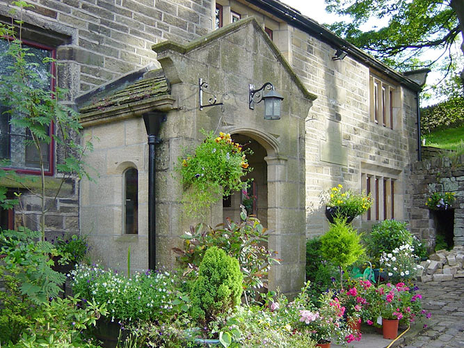 ORIGINAL PORCH AT BOOTHROYD FARM